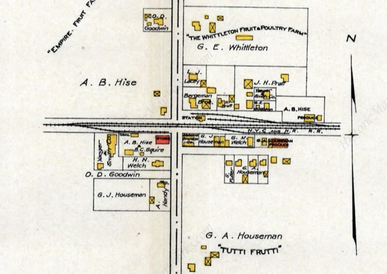 Ashwood, NY Map - 1913