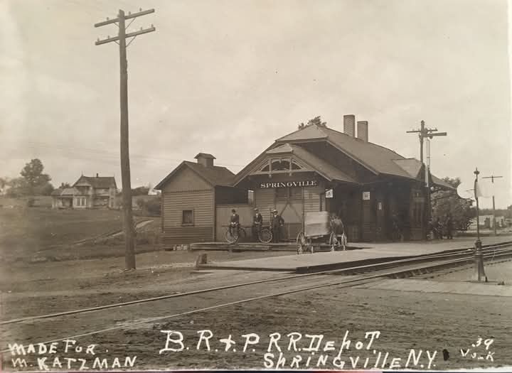 Buffalo, Rochester and Pittsburgh Railway Station Springville, NY