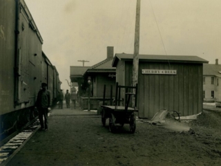 Erie Railroad Station Cherry Creek, NY