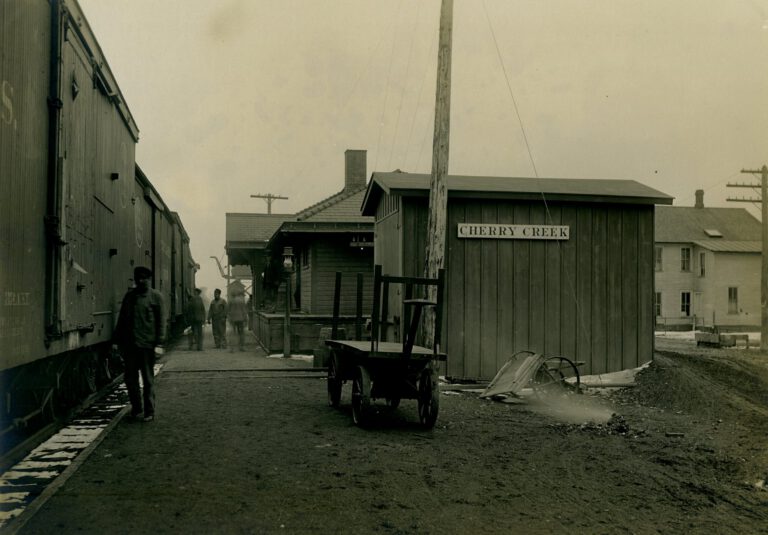 Erie Railroad Station Cherry Creek, NY