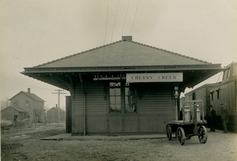 Erie Railroad Station Cherry Creek, NY