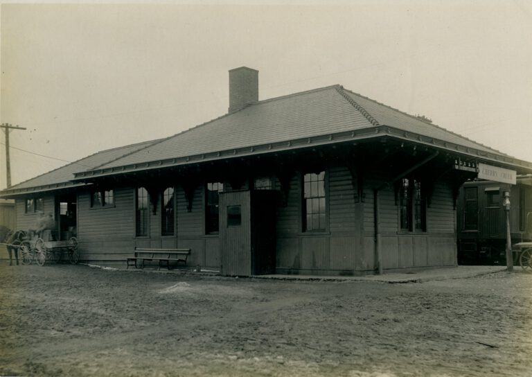Erie Railroad Station Cherry Creek, NY