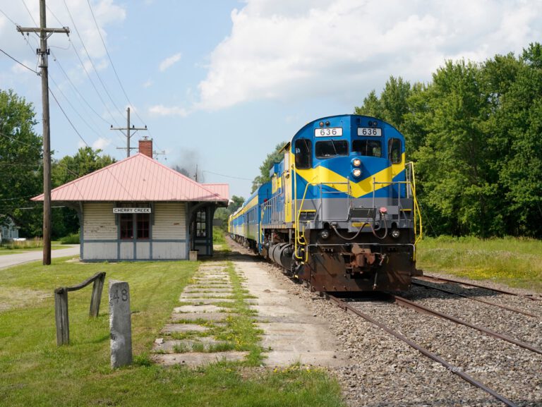 Former Erie Railroad Station Cherry Creek, NY 2025-07-12