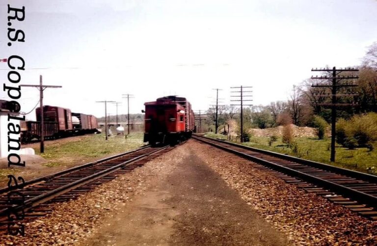 1958c Erie Railroad WO Junction in Waterboro, NY