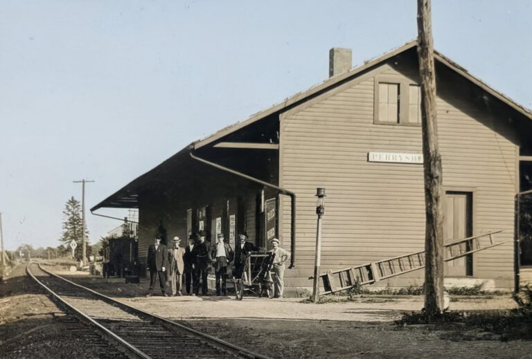 Erie Railroad Station Perrysburg, NY