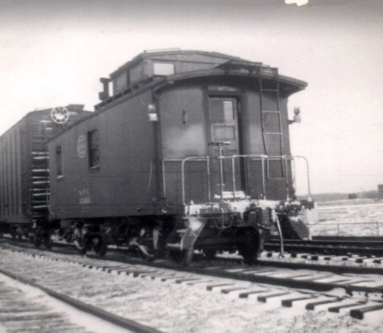 NYC Caboose Middleport, NY - 1967