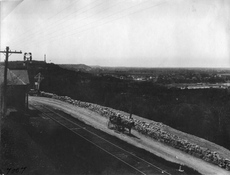New York Central Lewiston Heights Station