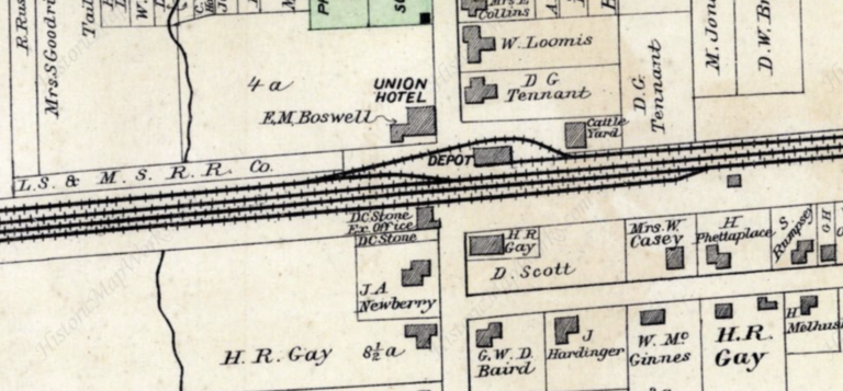 Ripley, NY Map - 1881