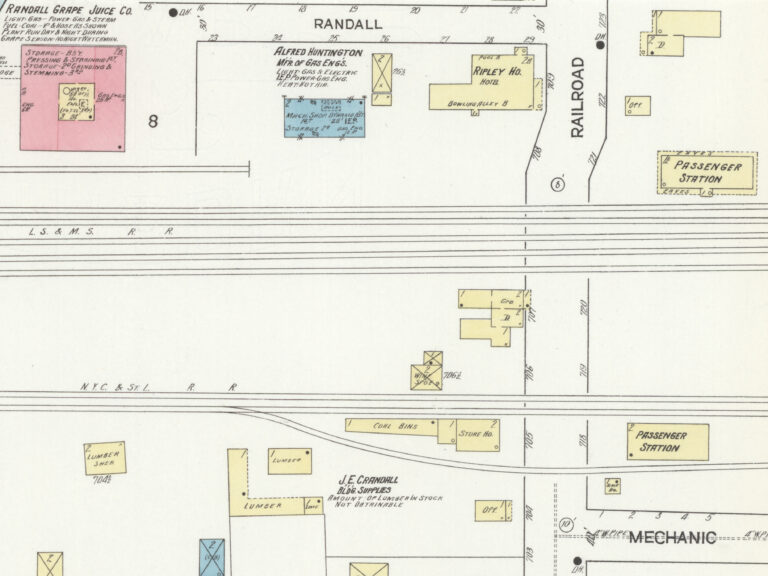 Ripley NY Map - 1912