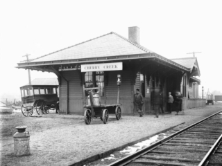 Erie Railroad Station Cherry Creek, NY